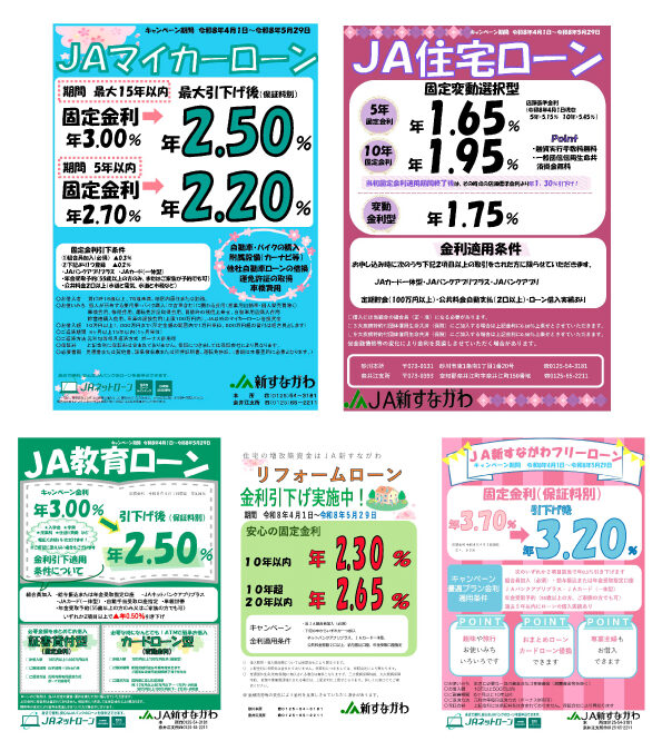 融資キャンペーン実施中